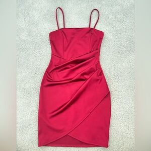 Elegant Red Women's Dress